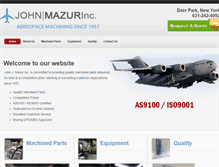 Tablet Screenshot of johnjmazurinc.com